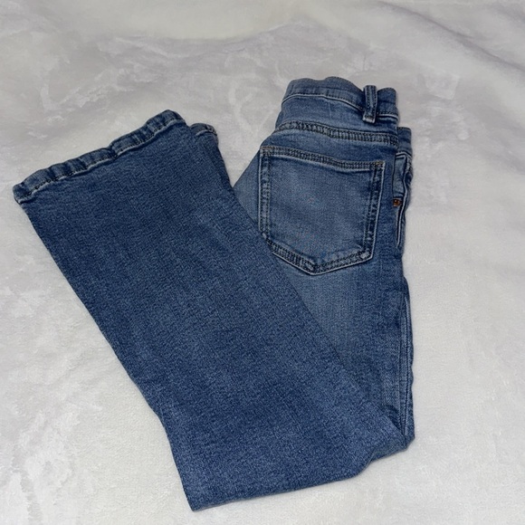 ZARA flare denim jeans  size 8 jeans with adjustable waist. - Picture 6 of 8
